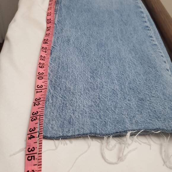 Zara WIDE LEG JEANS HIGH RISE WIDE LEG FULL LENGTH SZ 14-34 - Picture 12 of 12